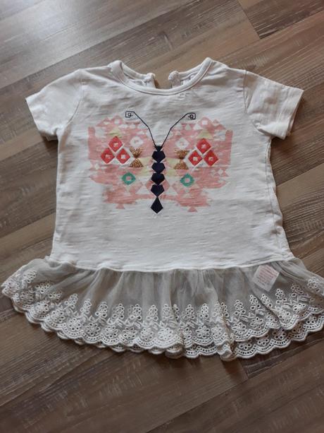 Letní triko pro holčičku, f&f,86