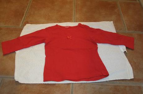 Tričko s dlouhým rukávem bavlněné velmi dobrý stav, c&a,80