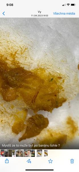 Nitky po banánu v plence. Je to možné?