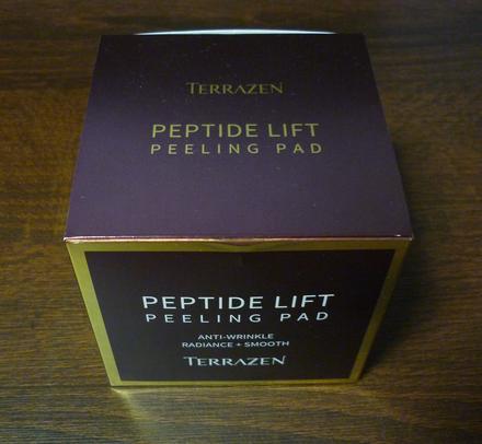 Terrazen peptidové peelingové polštářky,