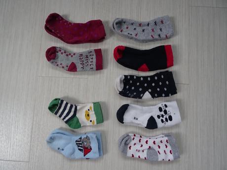 9x ponožky 19-22, lupilu,19