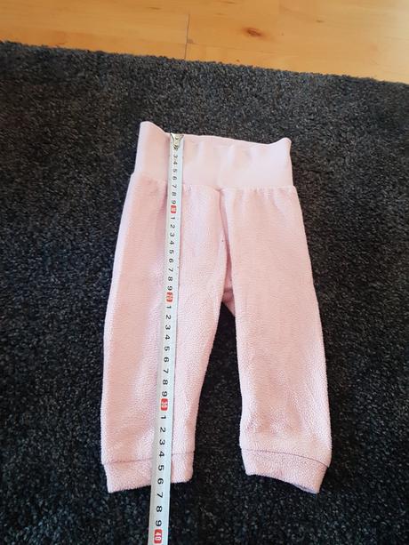Dívčí fleesové tepláčky značky h&m, vel. 4-6měsíc, h&m,68