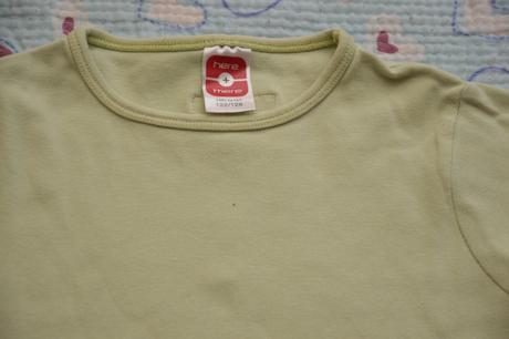 Zelenkavé bavlněné tričko, dl. rukáv, c&a,116