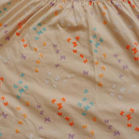 Ruzove saticky s malymi motylky 134/140, 134