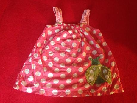 Dívčí šaty - šatičky beruška, next,98