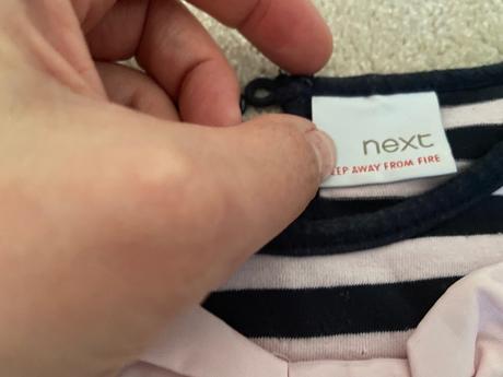 Tričko s mašlí, next,104