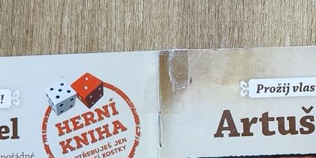 Gamebook artušův posel, 