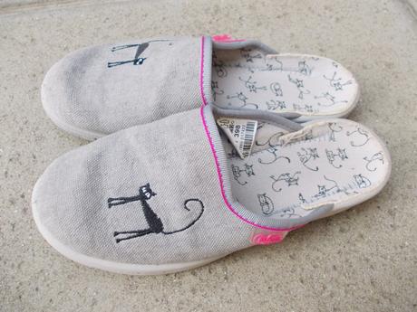 Šedé pantofle s kočičkou befado, vel.31, befado,31