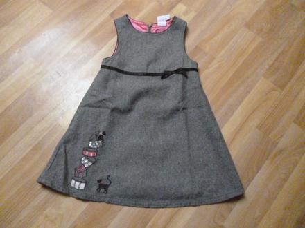 Šaty s kočičkou 5 l gymboree, gymboree,110