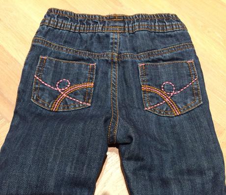 Mothercare džínové kalhoty podšité, mothercare,80
