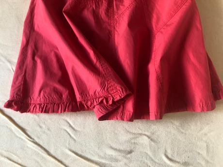 Oranzova sukne c&a 34 strih do a, clockhouse,34