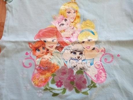 4 x tričko krátký rukáv, vel 110/116, disney,110