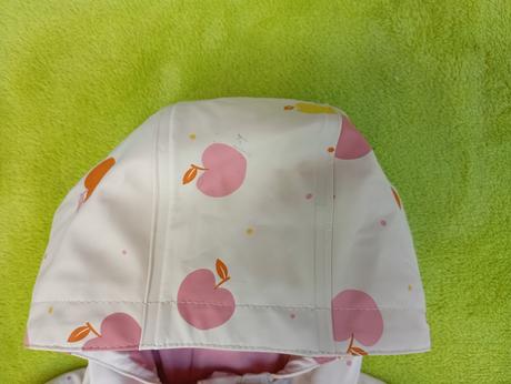 Podzimní nepromokavá bunda s jablíčky, topomini,80