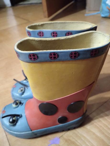 Dětské gumáky brouček vl. 24, vnit.stélka 15.5 cm, 24