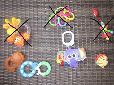 Chrastítko s plyšem slon lamaze ,