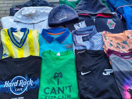 Balík 25ks jaro-léto-podzim 122-134 chlapec, 122–134