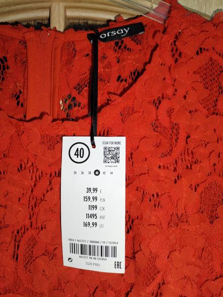 Společenské dámské šaty orsay vel m/l, orsay,m