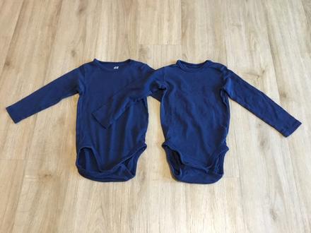 Dvě modrá body, h&m,86