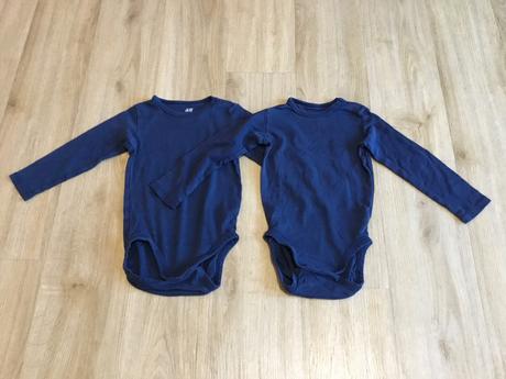 Dvě modrá body, h&m,86