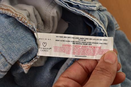 Džíny vel. 14 - 15 let, primark,170