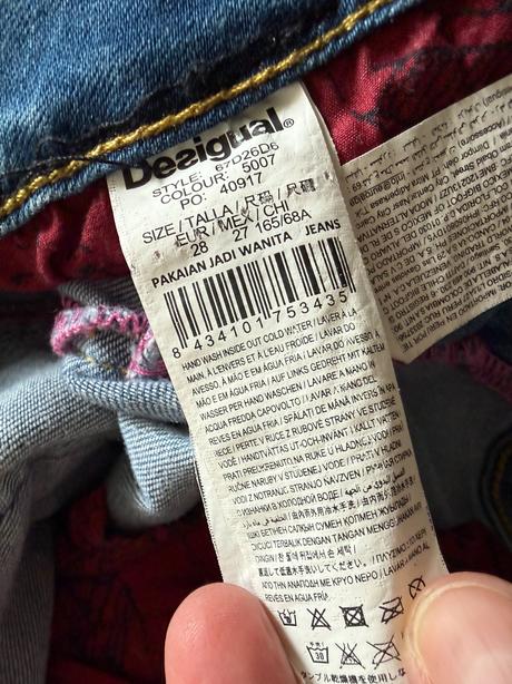 Riflové kraťasy desigual, desigual,m