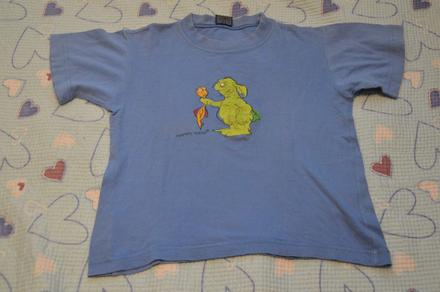 116 122 bavlněné tričko s příšerkou, 116