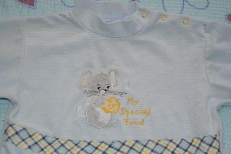 Slabá plyšová mikina s myškou, 92