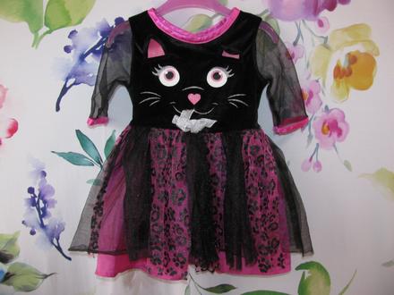 Karnevalové šaty-malá kočička, 