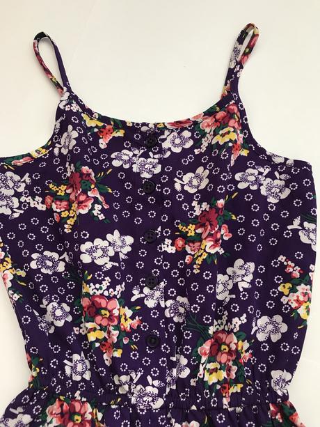 Letní overál s květy - v.6/7 let, young dimension,122