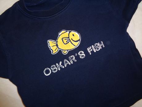 Modré tričko s rybkou, 92