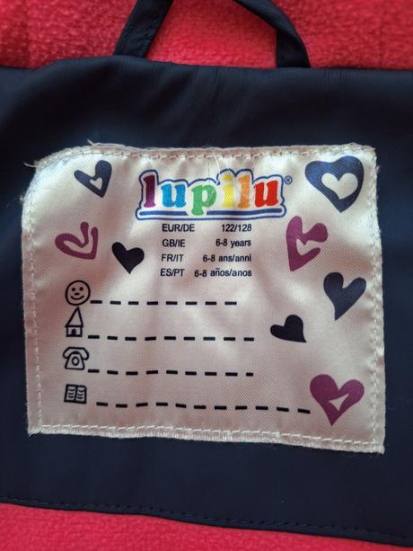 Nepromokavá bunda, lupilu,128