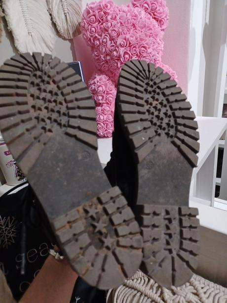 Černé zimní kotníkové boty na zavazování, deichmann,36