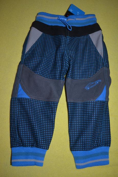 Sportovní kalhoty kugo a rifle s laclem h&m, v.74, h&m,74