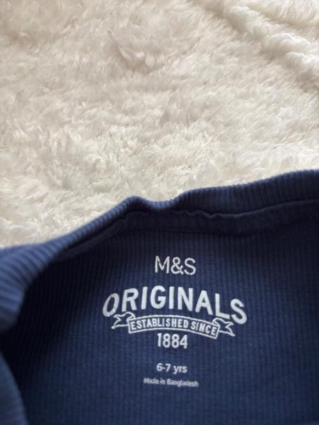 Ob/ šaty strukturované- v.6/7 let zn. m&s, marks & spencer,122