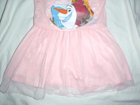 Bombastické šatečky frozen - ledové království, disney,92