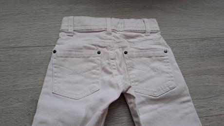 Dívčí bílé 3/4 kalhoty, vel. 92/98, 92