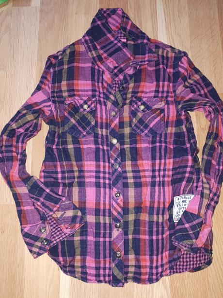 Kostkovaná košile next vel 128, next,128