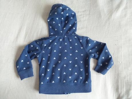 Teplá mikina s kapucí vel. 80 zn. cool club, coolclub,80