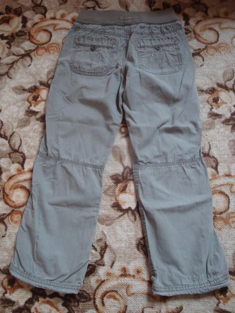 Kalhoty - khaki, vel. 128, l.o.g.g.,128