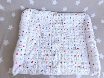 Přebalovací látková podložka 80x70cm, 