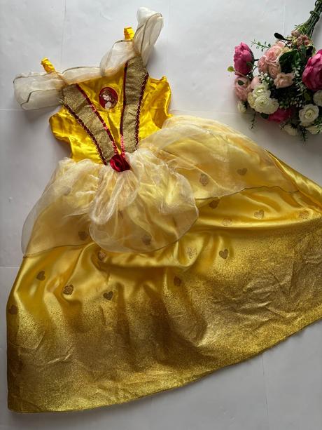 An26/ kostým kráska bell - v.5/6 let zn. disney, 