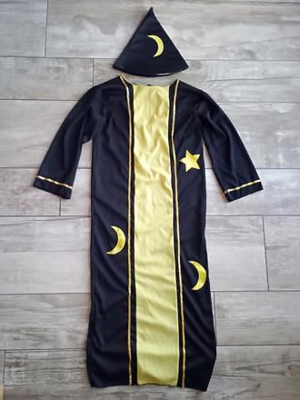 Kostým čaroděj, vel. 6-10 let, 
