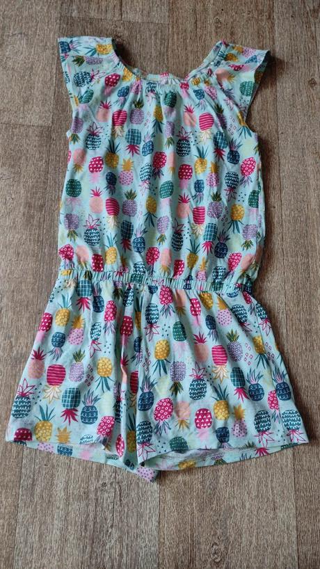 Overal letní dívčí 152/158, nutmeg,152