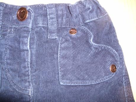 Elastické kordové kalhoty tu- nenošené, tu,80