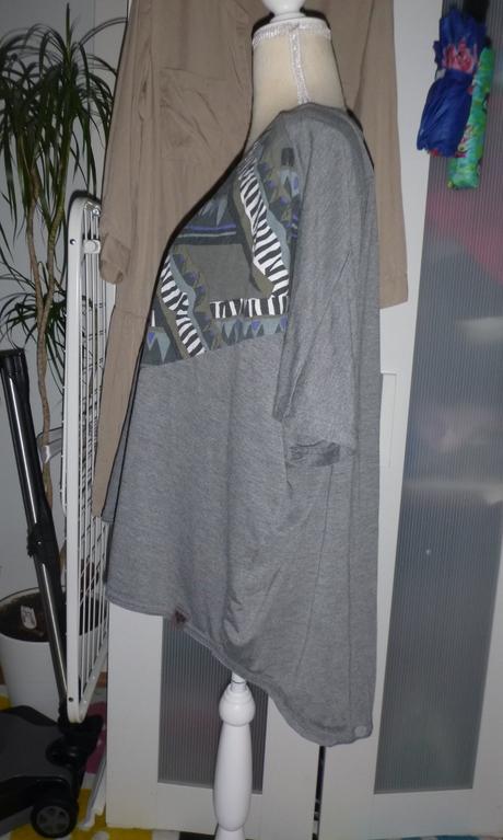 Pohodlné oversiz triko - vel.xl-xxl, xxl