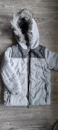 Šedá zimní bunda, pepco,116