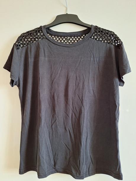 Tričko dírkovaný top vel. m, only,m