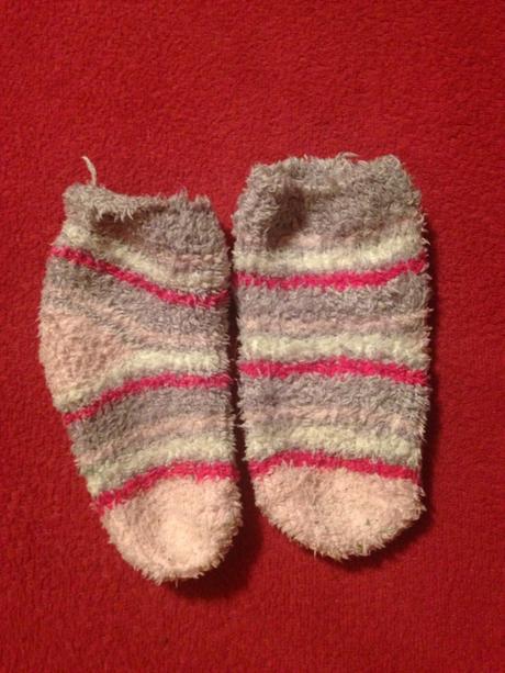 Dívčí spací ponožky proužky, 20