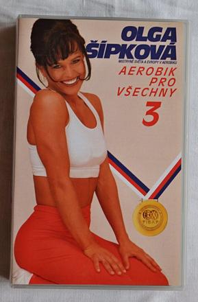 Videokazeta - olga šípková - aerobic pro všechny 3, 