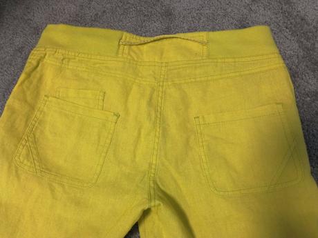 Plátěné kalhoty, s